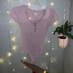 light purple bodysuit
